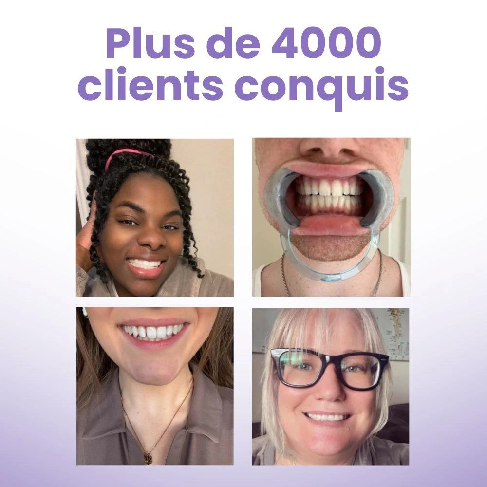 Bandes Blanchissantes Violettes | DR.Dentis